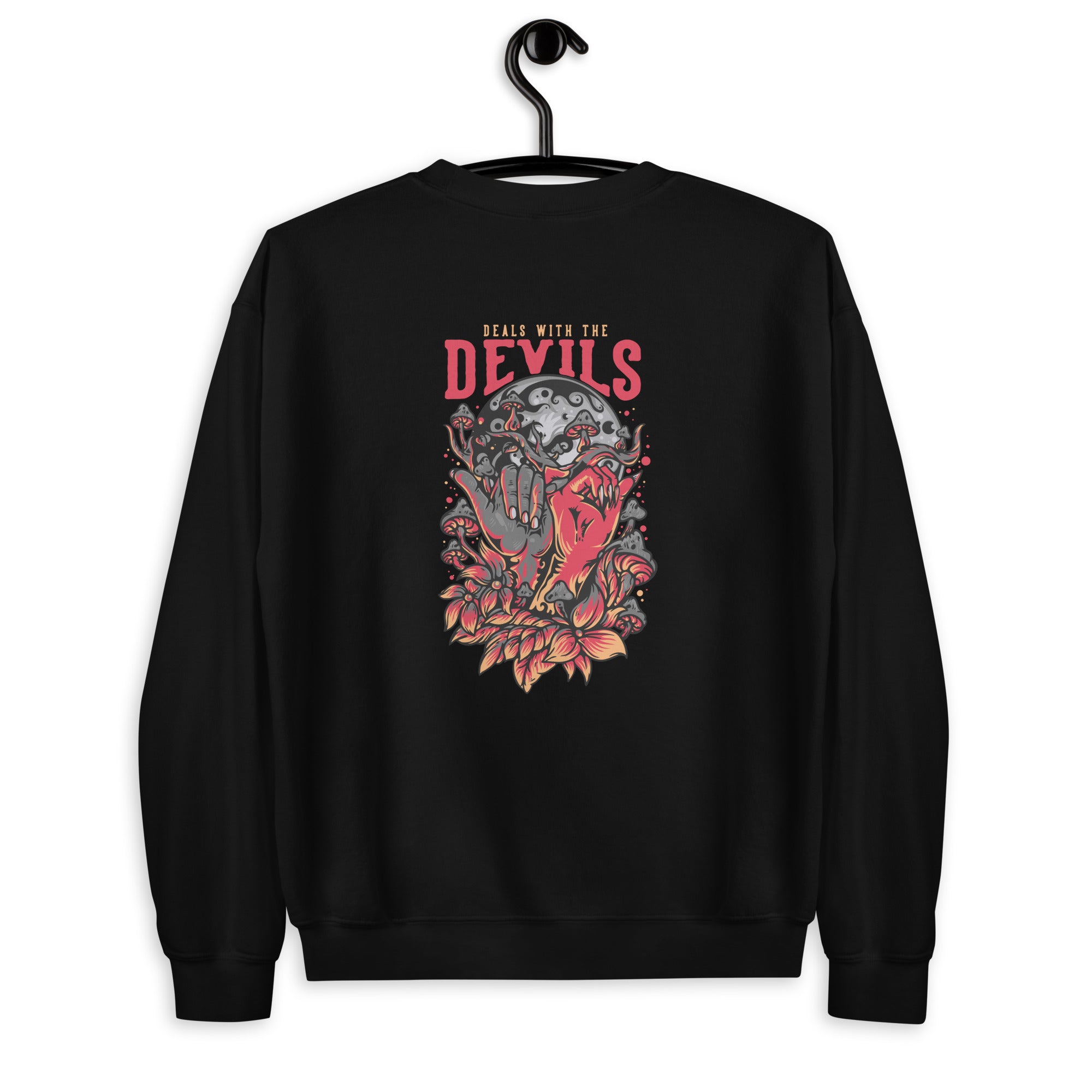 Le sweat-shirt unisexe The Devil Deals