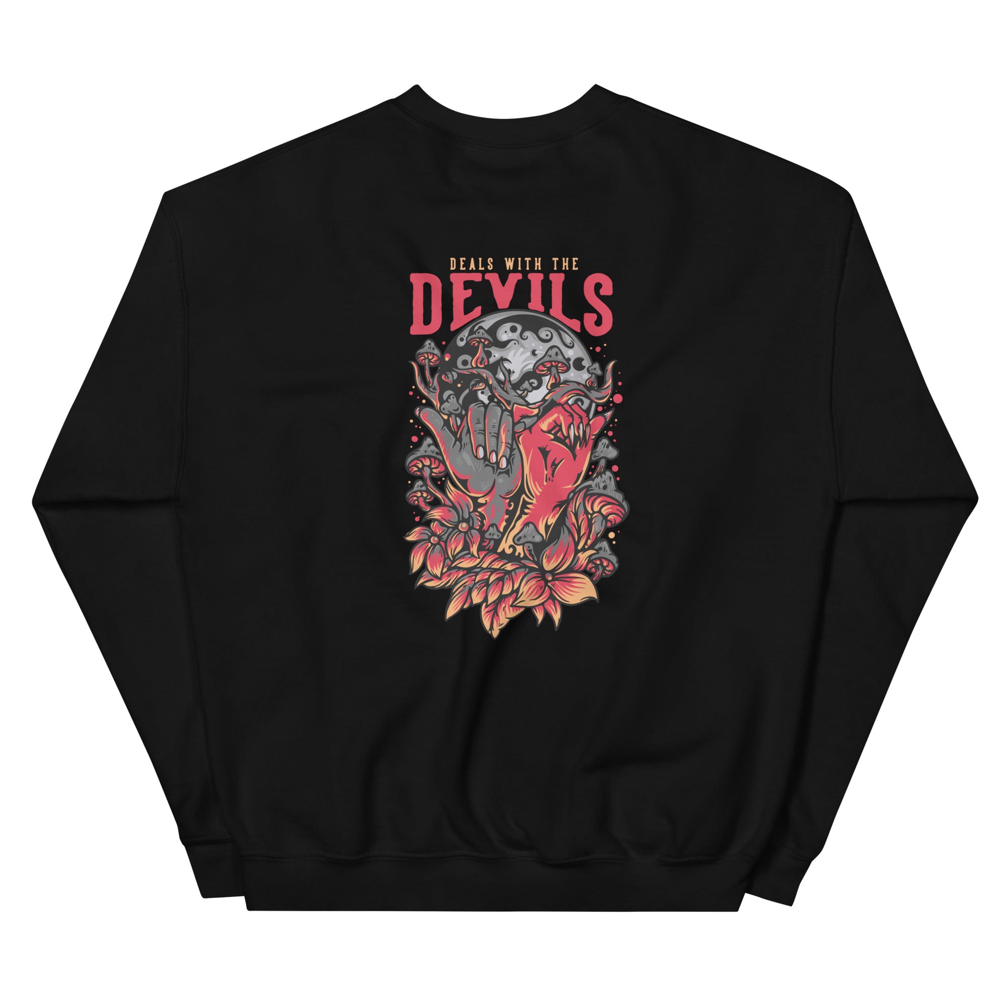 Le sweat-shirt unisexe The Devil Deals