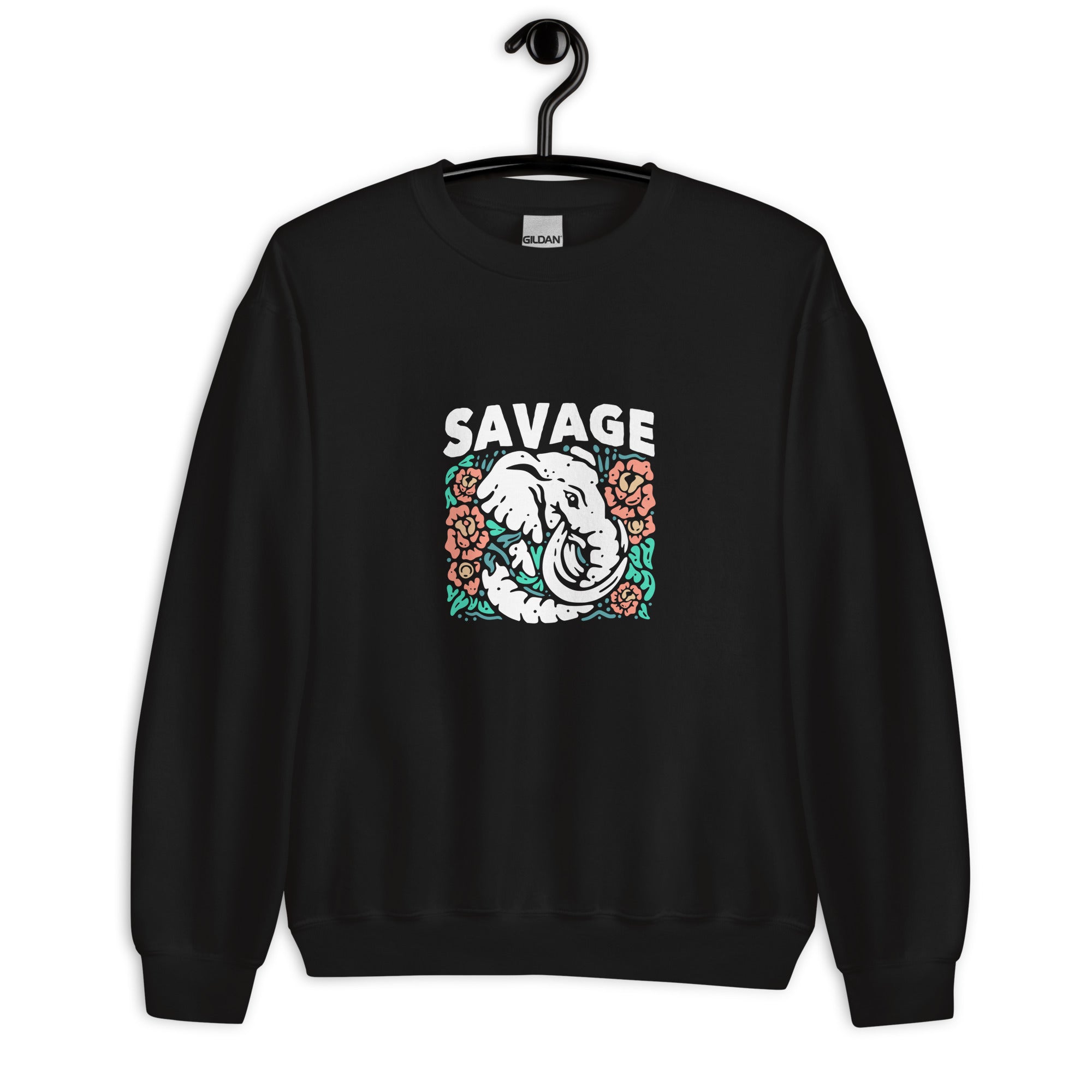 Sweat-shirt unisexe Savage sans capuche