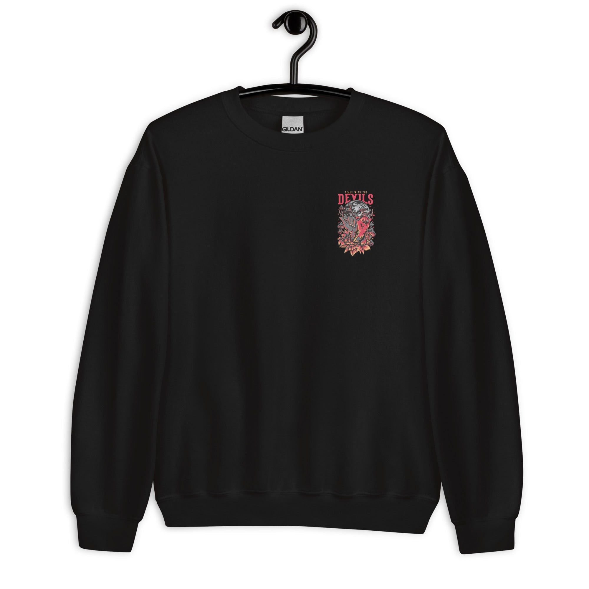 Le sweat-shirt unisexe The Devil Deals
