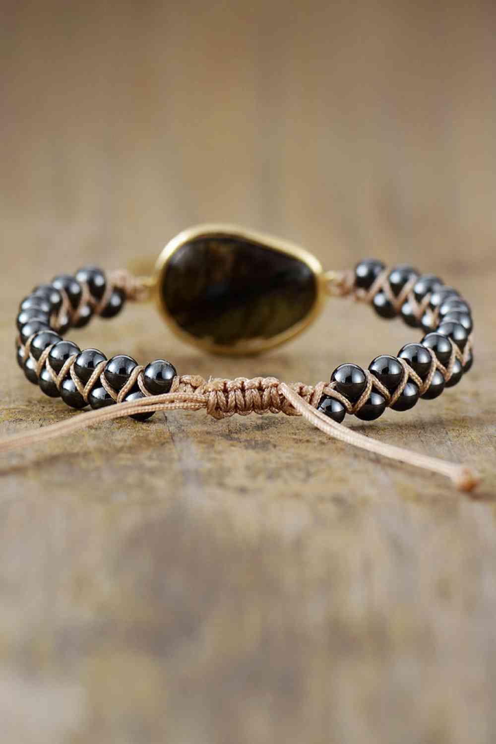 Bracelet de perles en pierre naturelle